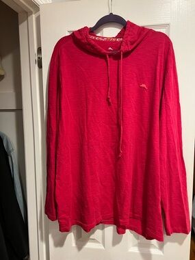 Tommy Bahama Hooded Cotton Top